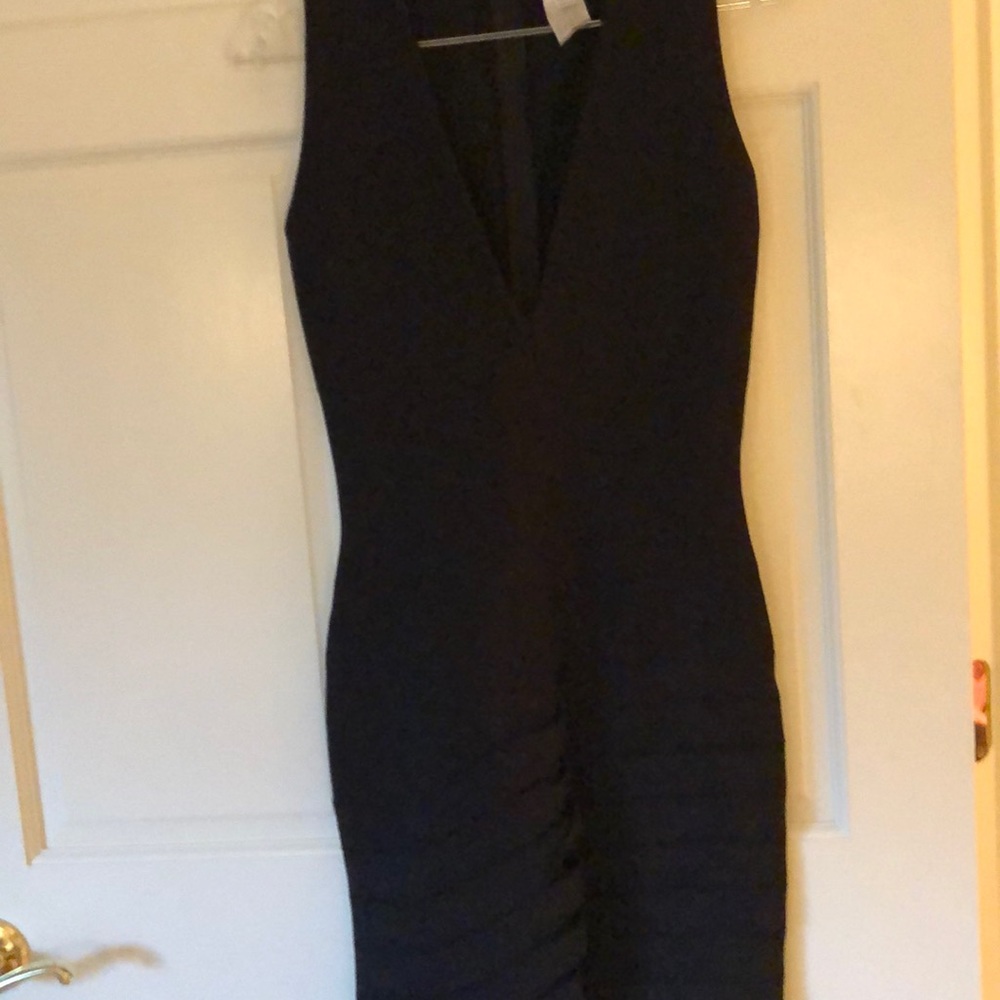 Herve Leger Black Bandage Dress